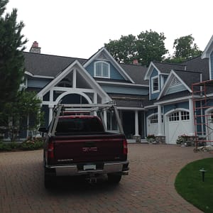 Painting house in bay harbor michigan