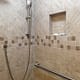 Remodeled Bathroom Install Tile Shower Boyne